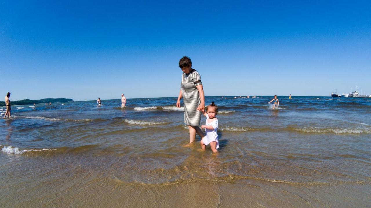Beach Apartment I Plazowy Happy Hours سوبوت المظهر الخارجي الصورة